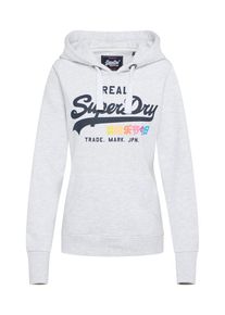 Superdry, Damen Sweatshirt, Blau / Graumeliert