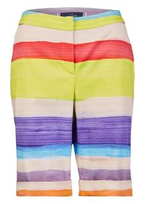 Daniel Hechter, Damen Sommerliche Bermuda, Gelb / Mischfarben