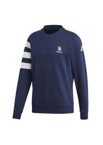 adidas Performance, Herren Sweatshirt, Blau / Wei&szlig;