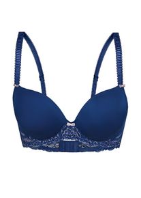 Sassa Mode Sassa, Damen BH 'Colour Games', Navy / Weiß