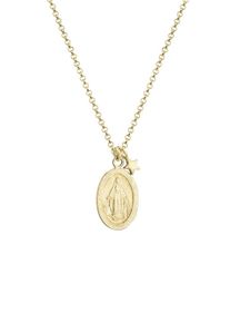 Elli, Damen Kette 'Marienbild, Sterne', Gold