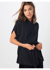 ABOUT YOU, Damen Bluse 'Aurea', Schwarz / Weiß
