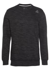 Reebok, Herren Sweatshirt 'EL MARBLE GROUP CREW', Schwarzmeliert