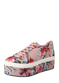 Buffalo, Damen Plateau-Sneaker 'Floral', bunt