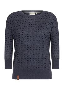 Naketano, Damen Longsleeve 'Maja with Melons', Nachtblau