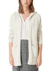 s.Oliver RED LABEL, Damen Strickjacke, Hellgrau