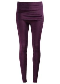 YOGISTAR.COM, Damen Yogi-leggings 'Smooth You' - Aubergine, Aubergine