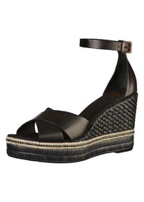 Fred De La BretoniÈre, Damen Sandalen, Schwarz / Weiß