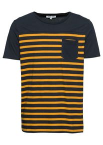 ABOUT YOU, Herren T-Shirt 'Finn', Gelb / Schwarz