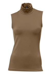 Heine, Damen Rolli-Top, Chamois