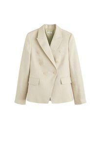 Mango, Damen Blazer 'Linet', Hellgrau