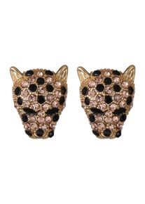 ABOUT YOU, Damen Ohrringe 'Livia', Gold / Schwarz