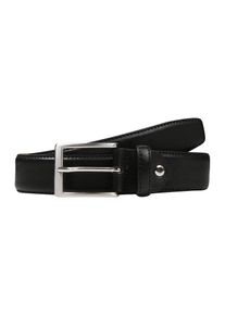 Vanzetti, Herren Ledergürtel 3.5cm, Schwarz