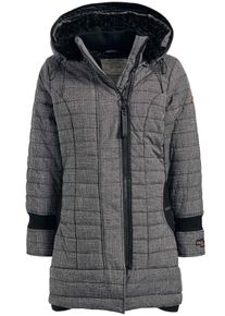Khujo, Damen Mantel 'CAYUS2', Graumeliert
