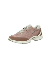Ecco, Damen Schnürschuhe, Braun / Hellbraun / Weiß
