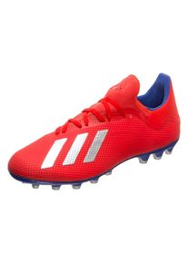 adidas Performance, Herren Fußballschuh 'X 18.3 AG', Royalblau / Rot / Silber