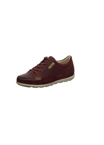 Ecco, Damen Schn&uuml;rschuhe, Dunkelrot