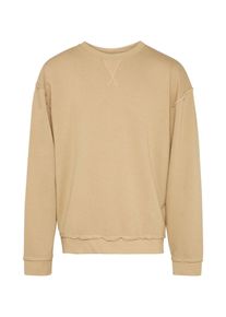 Urban Classics, Herren Oversize Pullover 'Open Edge Crew', Sand