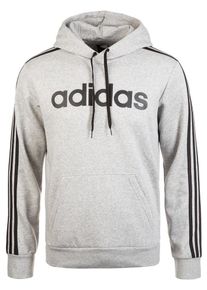 adidas Performance, Herren Kapuzenpullover, Graumeliert / Schwarz