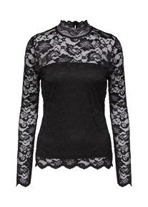 Véro Moda VERO MODA, Damen Bluse 'VMLUCIA LS HIGH NECK BOO', Schwarz