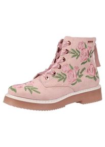 Bugatti, Damen Stiefel 'Neria', Gr&uuml;n / Ros&eacute;