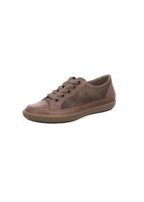 Ecco, Damen Schn&uuml;rschuhe, Braun / Dunkelgrau