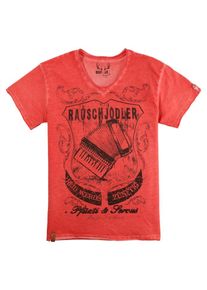 Marjo, Herren Shirt, Hellrot
