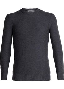 Icebreaker, Herren Sweatshirt 'Waypoint Crewe', Anthrazit