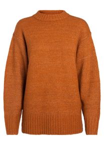 Pieces, Damen Wollpullover, Cognac