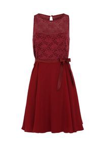 VM Vera Mont, Damen Cocktailkleid mit Spitze, Rot