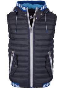 Dry Laundry Japan Dry Laundry, Herren Weste, Dunkelblau