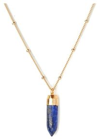 KOSHIKIRA, Damen Kette 'NEM026G', Blau / Gold