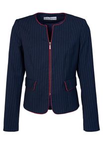 Heine, Damen Blazer, Marine / Hellrot