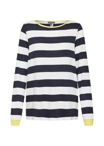 Street One, Damen Pullover, Gelb / Schwarz / Weiß
