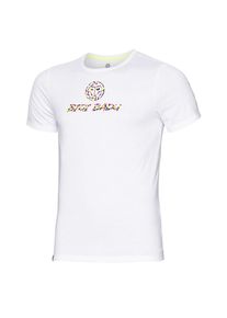 BIDI BADU, Herren T-Shirt 'Will', Gelb / Pink / Weißmeliert