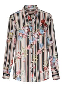 Seidensticker, Damen Hemdbluse 'Schwarze Rose', Champagner / Opal / Pastellorange / Schwarz