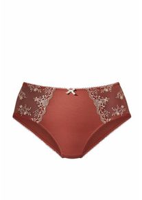 Nuance Große Größen Slip Gr. 48/50 rot/beige für Damen