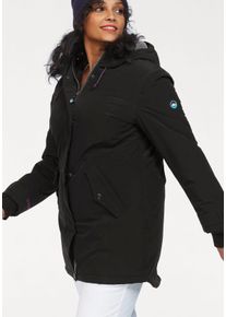 Polarino Große Größen Funktionsparka Gr. 54 schwarz für Damen