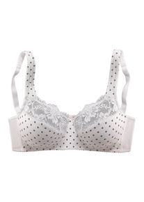 Große Größen Nuance Entlastungs-BH ohne Bügel aus weicher Baumwolle Gr. 90C beige für Damen