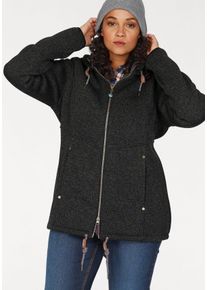 Polarino Große Größen Funktionsjacke Gr. 48 schwarz für Damen