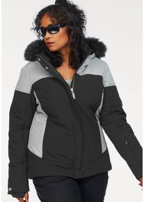 Große Größen Killtec Skijacke »CAMIRA« Gr. 46 schwarz für Damen