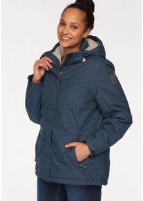 Große Größen Killtec Winterjacke »LINETT« Gr. 56 blau für Damen