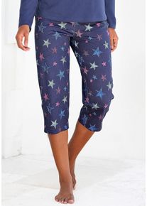 Große Größen Petite Fleur Caprihose »Paradise« ideal zu kombinieren Gr. 56/58 Sterne für Damen