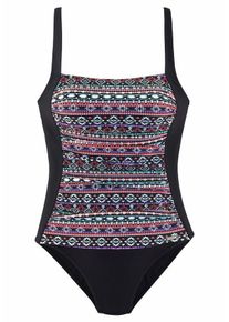 Lascana Große Größen Badeanzug Gr. 44C schwarz für Damen