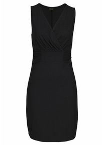 Lascana Große Größen Strandkleid Gr. 52 schwarz bedruckt für Damen