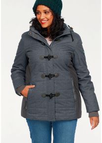 Polarino Große Größen Funktionsjacke Gr. 58 grau für Damen