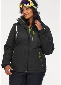 Maier Sports Große Größen Skijacke Gr. 46 schwarz für Damen