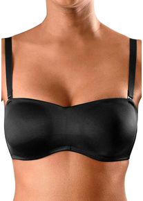 Lascana Große Größen T-Shirt-BH Gr. 90C schwarz für Damen