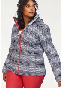 Maier Sports Große Größen Skijacke Gr. 56 gemustert für Damen