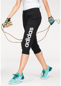 Große Größen adidas Performance 3/4-Hose »ESSENTIALS LINEAR 3/4 PANT« Gr. XXL schwarz für Damen